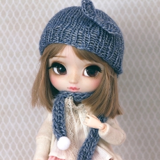 Gestricktes Winterset #02 fr Pullips