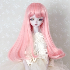 7-8 Mittellange Wig - Soft Black