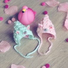 Crochet Unicorn Hat for 5-6