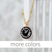 Necklace - Clock #3 Necklace - Clock #3