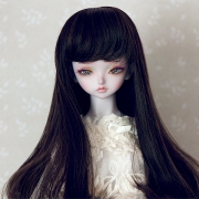 7-8 Mittellange Wig - Soft Black 7-8 Mittellange Wig - Soft Black