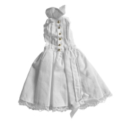 Weies Kleid fr Blythe und Pullip