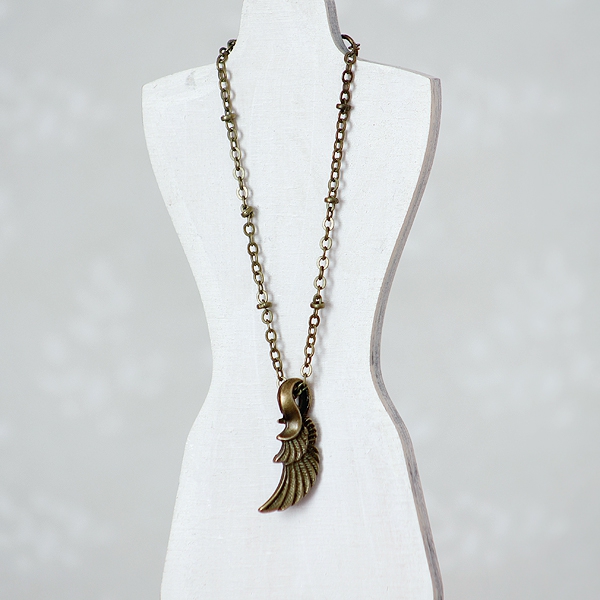 Necklace - Feather