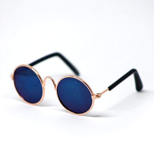 Retro Sunglasses Dark Blue fr Pullip und Blythe
