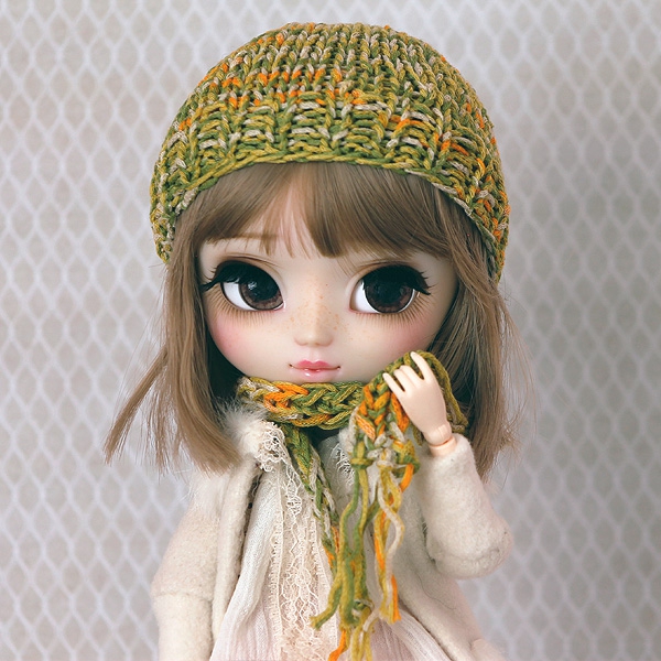 Gestricktes Winterset #06 fr Pullips