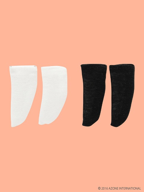 2 Socks in Black/White (Picco Neemo 1/12)