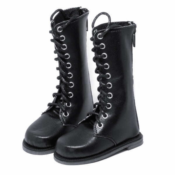 Simple black high Boots