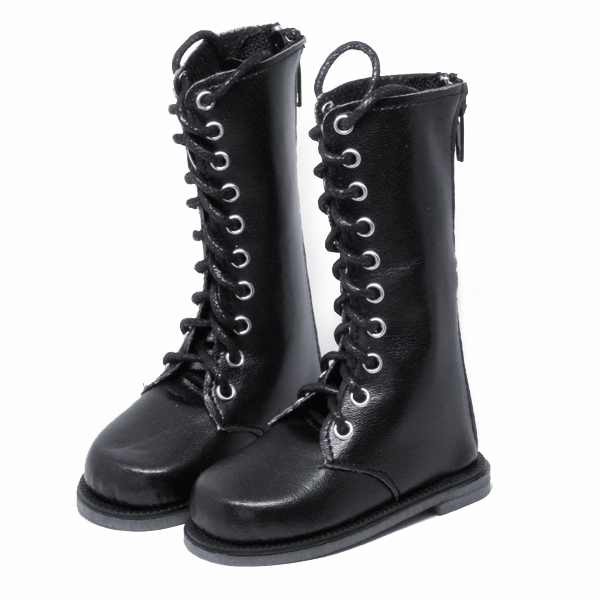 Schwarze hohe Stiefel fr SD