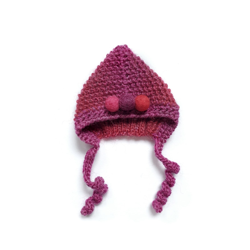 Knitted Hat for tiny BJD 5-6