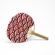 Japanese Fan Uchiwa (Wave)