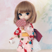 Yukata (Pink Sakura) for Pullip