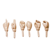 Obitsu Hand Parts (Female, Natural Skin) - Set 2