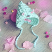 Crochet Unicorn Hat for Pullip