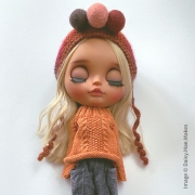 Knitted Jumper for Blythe and Pullip (more colors)