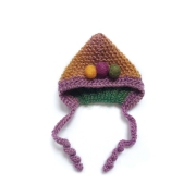 Knitted Hat for tiny BJD 5-6
